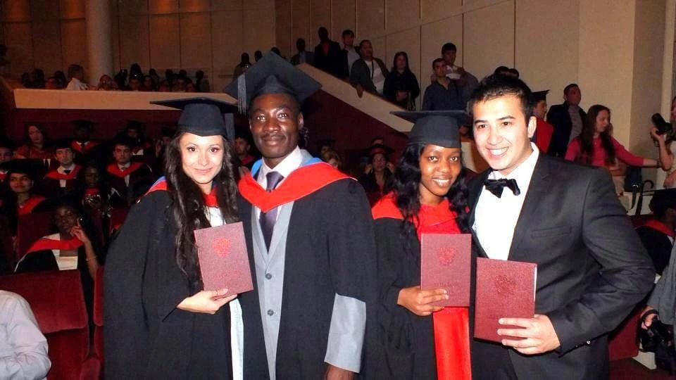 Medical school graduation
