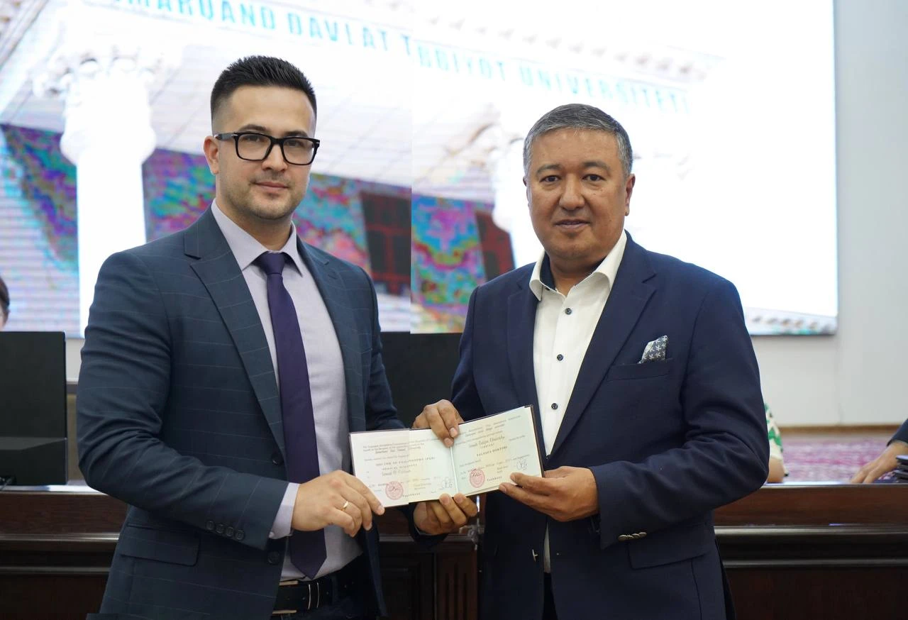 PhD diploma, SamSMU